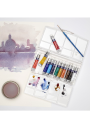 Acuarela en Tubo Cotman Winsor & Newton Set 12 Colores 8ml W0390377000