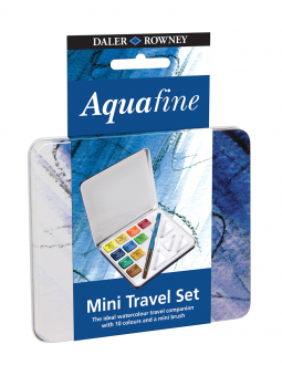 Acuarela en Pastillas Daler Rowney Aquafine Mini Travel Set 10 131900910
