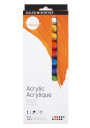 Acrílico Daler Rowney Simply Set 12 Colores 12ml 126500012