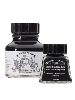 Tinta China Winsor & Newton Negra (Liquid Indian Ink)