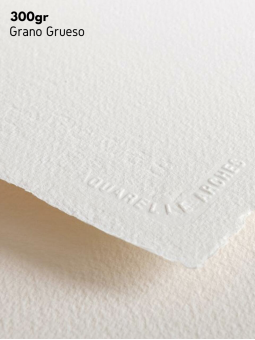 Papel Acuarela Arches 300gr 56x76cm Grano Grueso A1795026