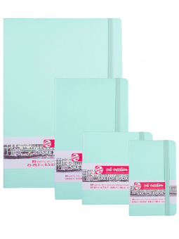 Libreta Sketchbook Art Creation Menta Fresca 140gr 80 Hojas