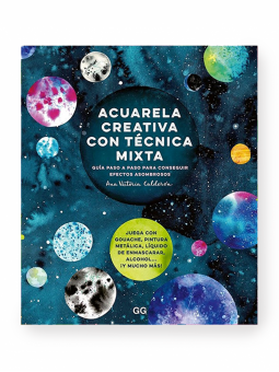 Libro Acuarela Creativa con Técnica Mixta Ana Victoria Calderón 978-84-252-3336-4