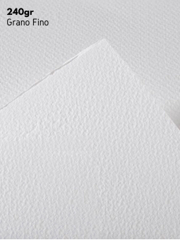 Papel Acuarela Canson Guarro 240gr 50x70cm Grano Fino 408037