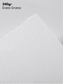 Papel Acuarela Canson Guarro 240gr Grano Grueso