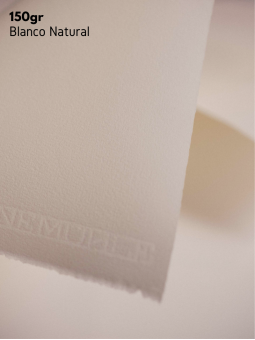 Papel Grabado Taller Hahnemuhle 150gr 53x78cm Blanco Natural 10627562