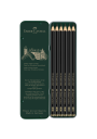 Lápices Grafito Pitt Mate Faber Castell Set 6 FC115207