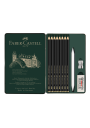 Lápices Grafito Pitt Mate Faber Castell 11 Piezas FC115220