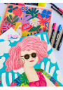 Libro para Colorear Wild Women | Wild Me BLOCKWILDWOMEN