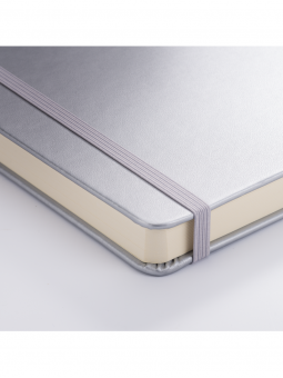 Libreta Sketchbook Art Creation Plateada 140gr 80 Hojas