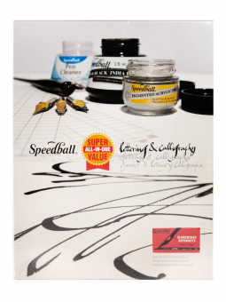 Kit de Lettering y Caligrafía Speedball Super Value 3060