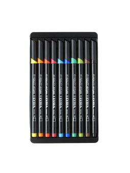 Marcadores Lyra Art Pen Set 10 Colores 600498