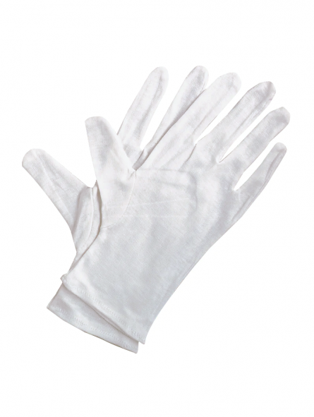 Guantes 100% Algodón Blancos Mediano Art Alternatives Pack 4