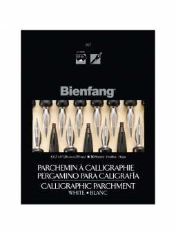 Block Papel Pergamino Caligrafía Bienfang Blanco 74gr 21,6x27,9cm 50hjs R400127