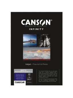 Resma Papel Canson Infinity Baryta Photographique II 310gr Mate