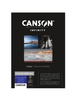 Resma Papel Canson Infinity Platine Fibre Rag 310gr Satinado