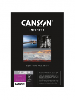 Canson Infinity Photogloss Premium RC 270gr Brillante