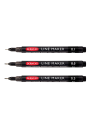 Tiralíneas Derwent Line Maker Set 3 Negros 2305560