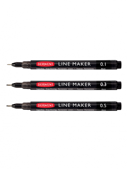 Micron Drawing Pen 6PK 0.05MM*1 0.1MM*1 0.3MM*1 0.5MM*1 0.8MM*1