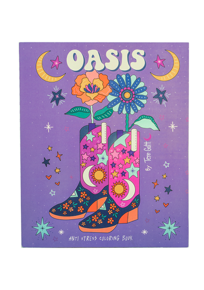 Libro para Colorear Oasis | Tere Gott LIBROOASIS