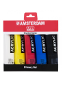 Acrílico Amsterdam Set 5 Colores 120ml Primarios 17790905
