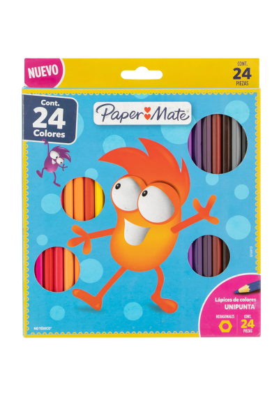 Lápices de Colores Paper Mate Set 24 Colores G10413