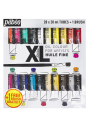 Óleo Pebeo XL Studio Set 20 Colores 20ml + Pincel 920221