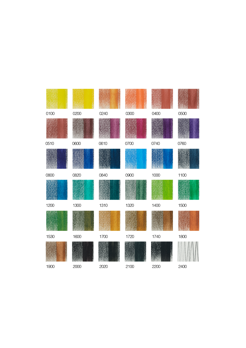 Lápices de Tinta Solubles al Agua Derwent Inktense Set 36 Colores 2301842