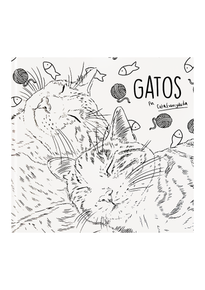 Libro para Colorear Gatos | Cata Fuenzalida LIBROGATOS