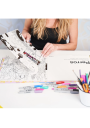 Libro para Colorear Imaginario | Olivia Allamand LIBROIMAGINA