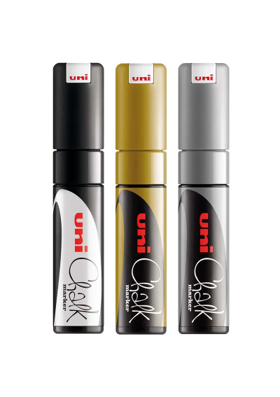 Marcadores Tiza Uni-Chalk 8K