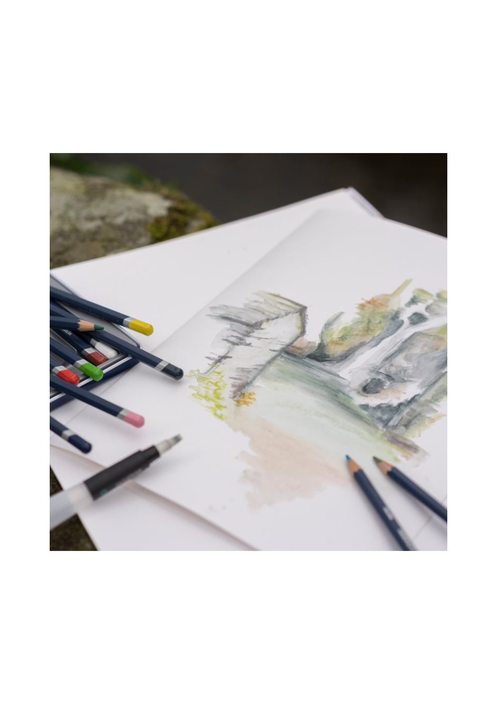 Lápices de Colores Acuarelables Derwent Watercolour Set 12 32881