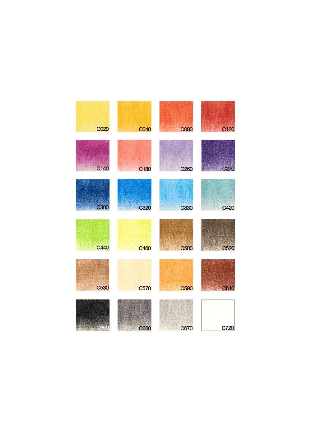 Lápices de Colores Derwent Coloursoft Set 24 0701027