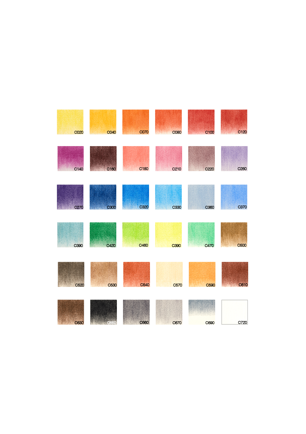 Lápices de Colores Derwent Coloursoft Set 36 0701028