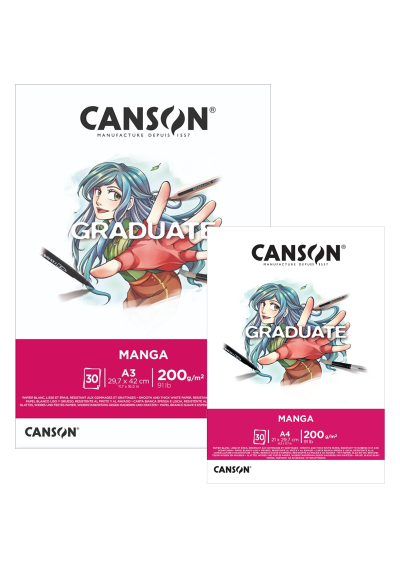 Block Manga Canson Graduate 200gr 30 Hojas
