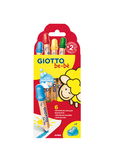 Lápices de Colores Giotto be-be Set 6 8000825460104