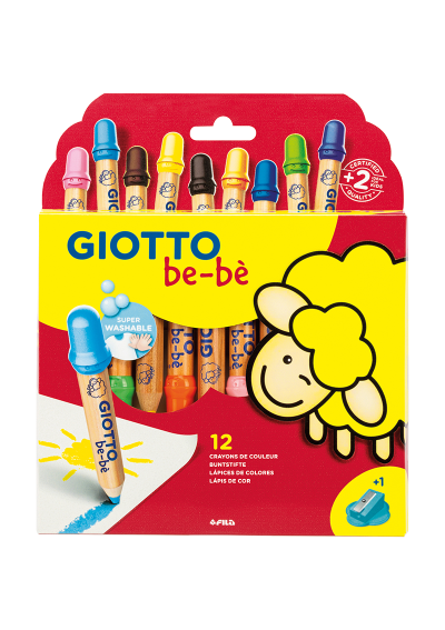 Lápices de Colores Giotto be-be Set 12 8000825460203