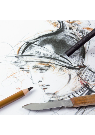 Lápiz Carboncillo Comprimido Pitt Faber Castell