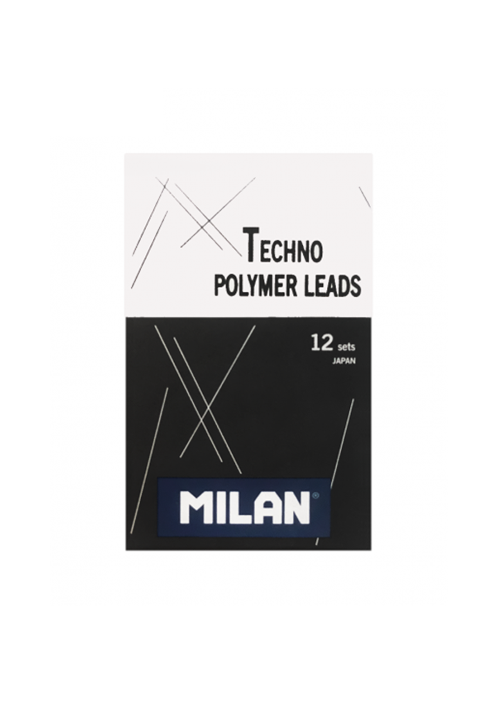 Minas Polímeras Milan B 0.7mm Caja 12 Unidades 17510307