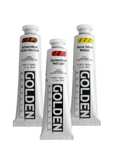 Acrílico Golden Heavy Body 2oz Colores Descontinuados