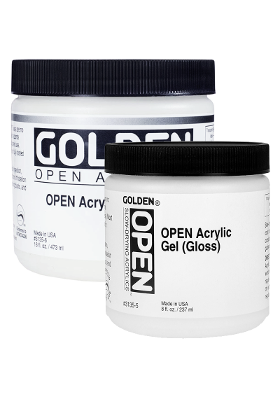 Gel para Acrílicos Golden OPEN Brillante