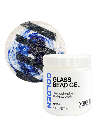 Gel Perlas de Cristal Golden (Glass Bead Gel)