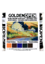 Acrílico Golden OPEN Secado Lento Set 6x22ml Tradicional 0000045-0