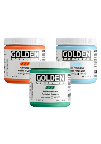 Acrílico Golden Heavy Body 8oz (237 ml)