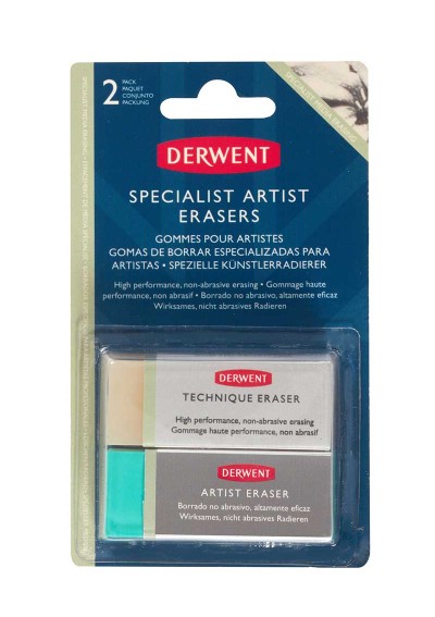 Gomas de Borrar Derwent Especializadas para Artistas Pack 2 2305815