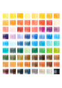 Lápices de Colores Acuarelables Derwent Watercolour Set 72 Caja de Madera 32891