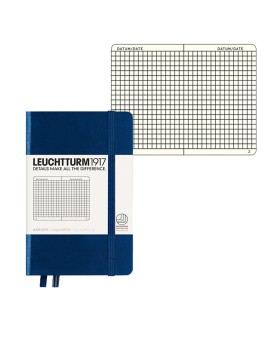 Libretas Leuchtturm 1917 A6 (10,5 x 14,8 cm) Cuadrados Tapa Dura