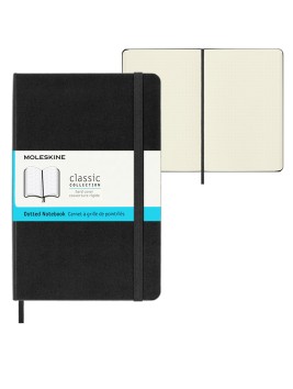 Libreta Moleskine Mediana (11,5 x 18 cm) Puntos Tapa Dura