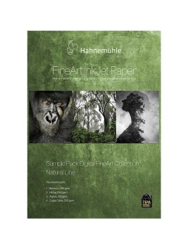 Papel FineArt Digital Hahnemühle Photo Rag Natural Line Sample Pack A4 10640377