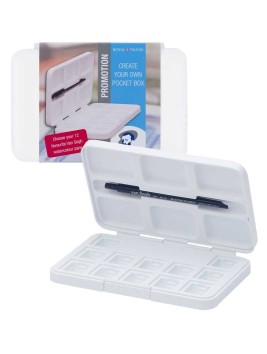 Caja Vacía para Pastillas Acuarela Van Gogh Set 12 + Pincel 50808613